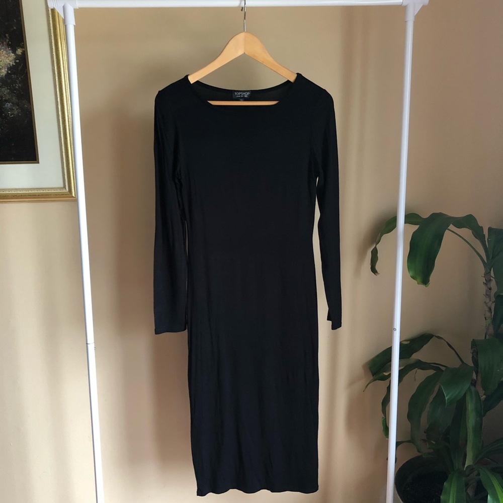 Topshop Black Dress